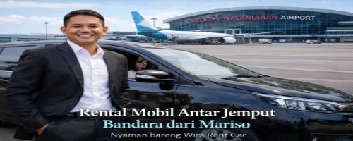 rental mobil antar jemput bandara dari mariso