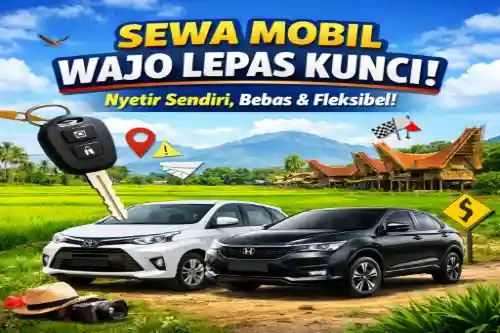 sewa mobil wajo lepas kunci