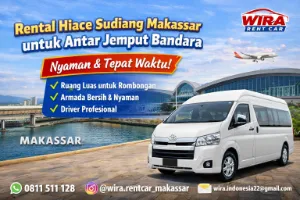 rental hiace sudiang makassar