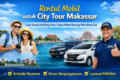 rental mobil untuk city tour makassar