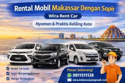 rental mobil makassar dengan sopir