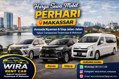 Harga Sewa Mobil Perhari di Makassar