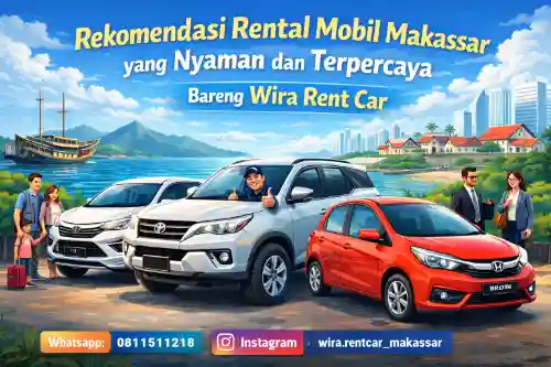 rekomendasi rental mobil makassar