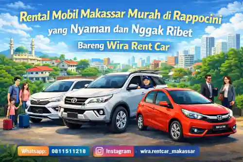 rental mobil makassar murah di rappocini