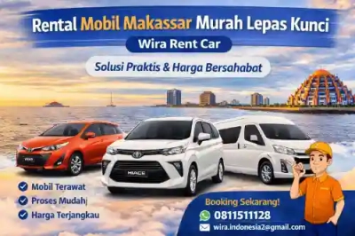 rental mobil makassar murah lepas kunci