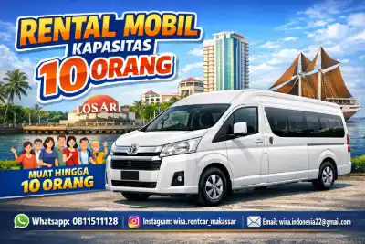 Rental Mobil Kapasitas 10 Orang