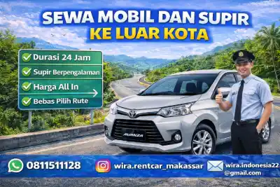 Sewa Mobil dan Supir ke Luar Kota