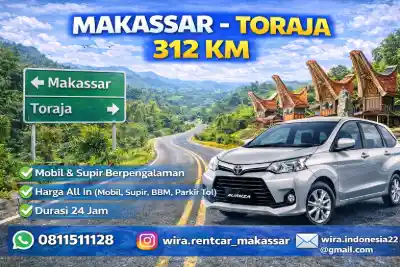 Makassar Toraja Berapa Km?
