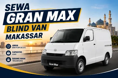 Sewa Gran Max Blind Van Makassar
